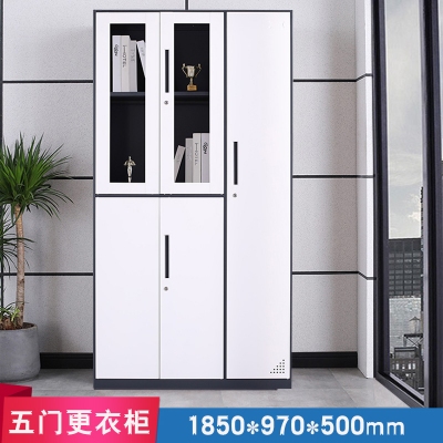 海利洛辦公室鐵皮柜檔案柜儲(chǔ)物柜資料柜套色文件柜