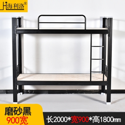 全型材鋼制上下床-90寬黑色