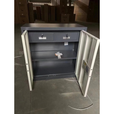 海利洛保密柜-單節(jié)有斗國保鎖灰白套色